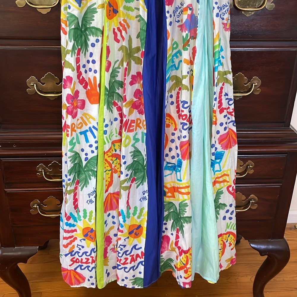 FARM Rio Colorful Panel Maxi Dress - Picture 10 of 11